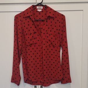Express Portofino blouse xs slim